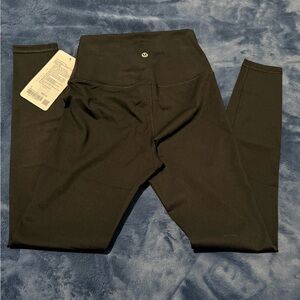 Black Lululemon Leggings 25”